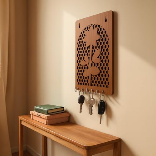 Image of Key Hanger for Wall (Honeycomb)