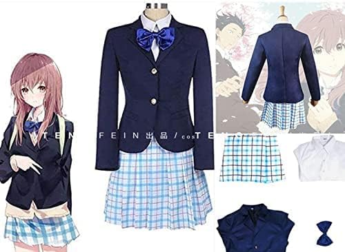 Amazon Co Jp コプレ衣装 制服 日常服 Ly 聲の形にし しょうこ西宮硝子制服セト 長袖コス衣装風 ホビー