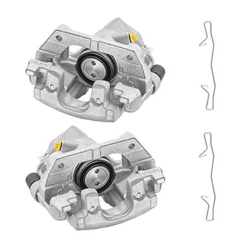 Image of BDFHYK 19-B6284A 19-B6285A Rear Disc Brake Caliper Assembly for Ford C-Max 2013-2018, Escape 2013-2016, Transit Connect 2014-2018, for Mazda 3 2009-2013 /3 Sport 2010-2013, 1.6L 2.0L 2.3L 2.5L L4 2pcs