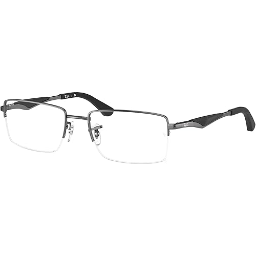 Ray-Ban Rx6285 Rectangular Prescription Eyeglass Frames