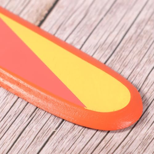ibasenice 2pcs Boomerang de Madera que Vuelve al Ser Lanzado para Juego al Aire Libre miniatura 6