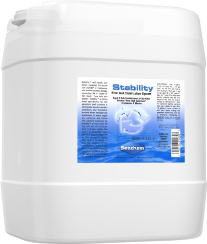 Seachem Stability Fish Tank Stabilizer - For Freshwater and Marine Aquariums 20L