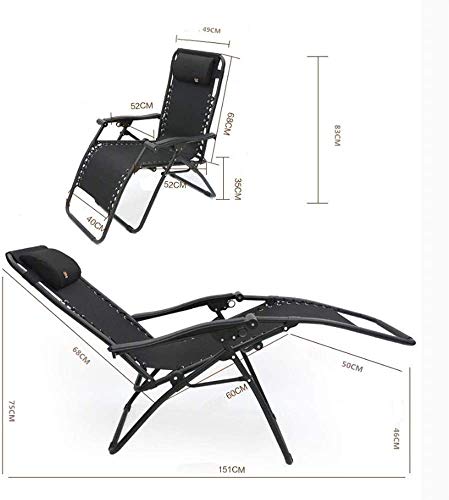 Chaise pliante de camping inclinable avec structure ergonomique et robuste - 3