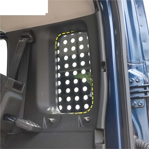 Cubierta de panel de vidrio con acabado premium de spoiler para ventana trasera de coche 6