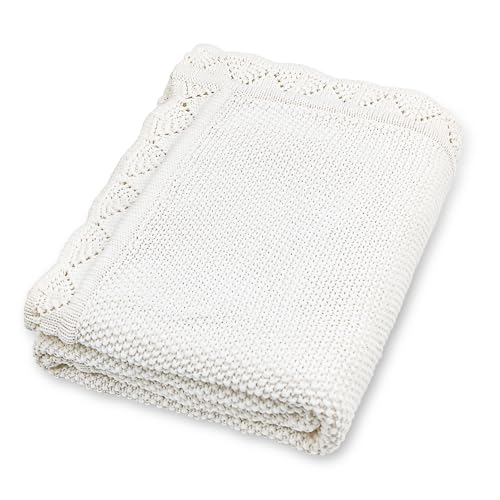 YOYI YOYI Cotton Baby Blanket Toddler Blankets Soft Warm Breathable Nursery Swaddling Blankets for Girls and Boys Receiving Blanket for Crib,...