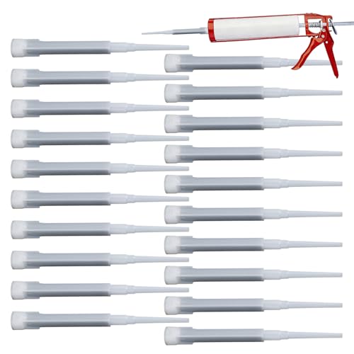 Buse De Mélange Pour Colle Et Résine - Buse De Mélange À Cartouche 20 Pièces Busse De Melange Époxy Pour Renforcement De Structure 120 G Kit Pour Réparation De Fissures Dans Le Béton Construction