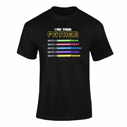 T-shirt personnalisé Im Their Father Varsany - Haut pour papa sur le thème Star Dad