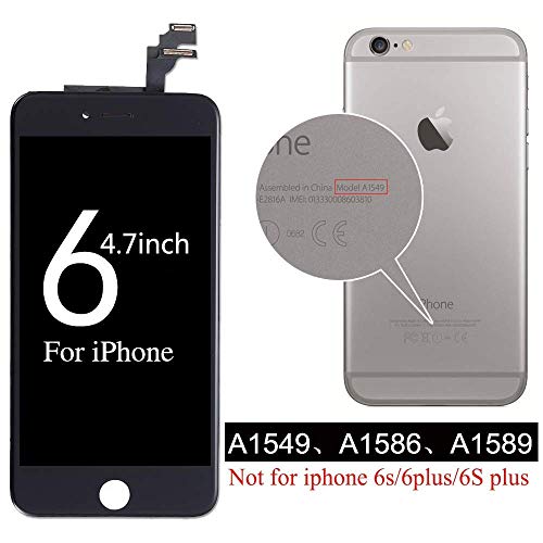 Ibaye LCD Display per iPhone 6 Bianco 4.7