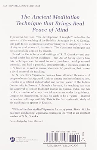 The Art of Living: Vipassana Meditation - Image 2