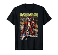 Iron maiden design. Official Iron Maiden Merchandise Iron Maiden T-Shirts for Men, Women, Boys and Girls, Iron Maiden Band T-Shirt, Iron Maiden Shirt Lightweight, Classic fit, Double-needle sleeve and bottom hem