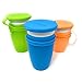 Koaii Baby Custom Replacment Lids Compatible for All Munchkin Miracle 360 Cups. More Color Combinations Available. Set of Three in Blue, Green & Orange.