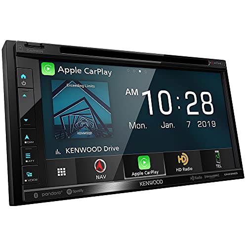 Kenwood DNX696S 6.8 Inch Apple CarPlay, Android Auto A/V Receiver w/Navigation