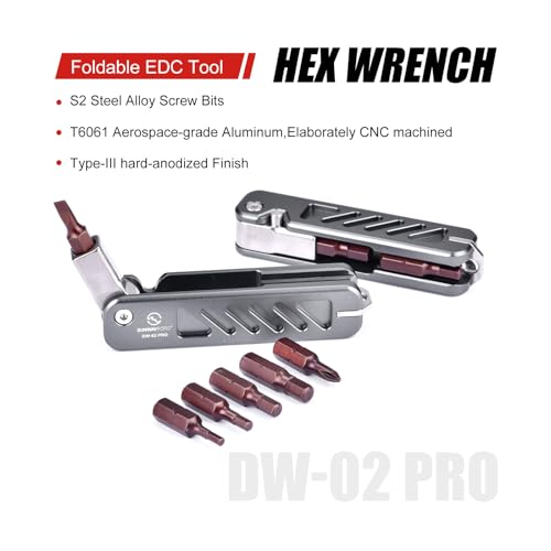 DW-02 PRO Folding Keychain Multitool