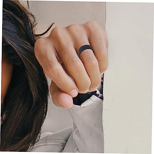 Anillo de silicona ergonómico fitness unisex miniatura 6