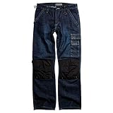 brams paris herren jeans 2 Gesäßtaschen mit klettverschluss