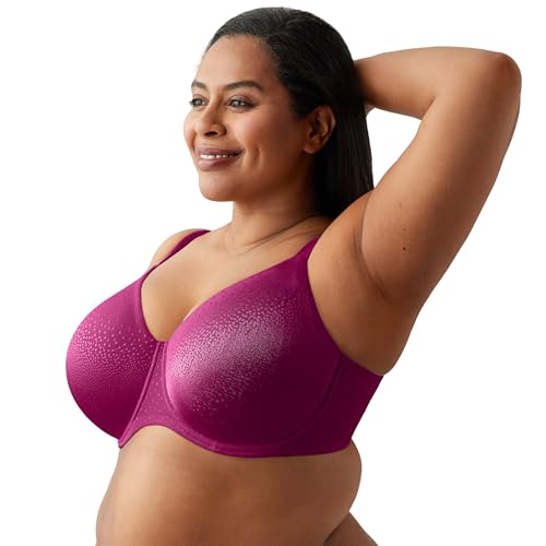 Wacoal Women's Back Appeal Unlined Full Coverage Underwire Bra, H-k Cup, 8554032