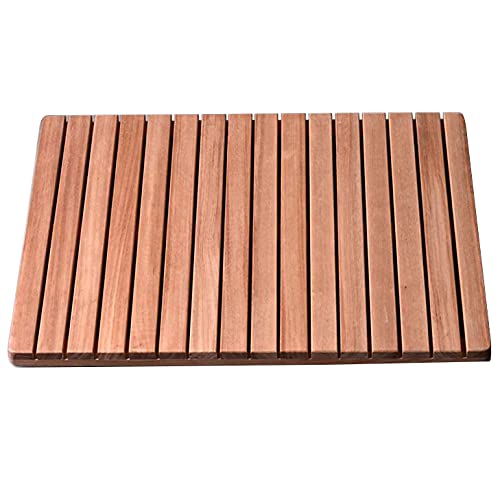 U D Bath Mats Rugs Wooden Sturdy Water Proof Bathroom Board for Signature Living Bamboo Bath Mat for