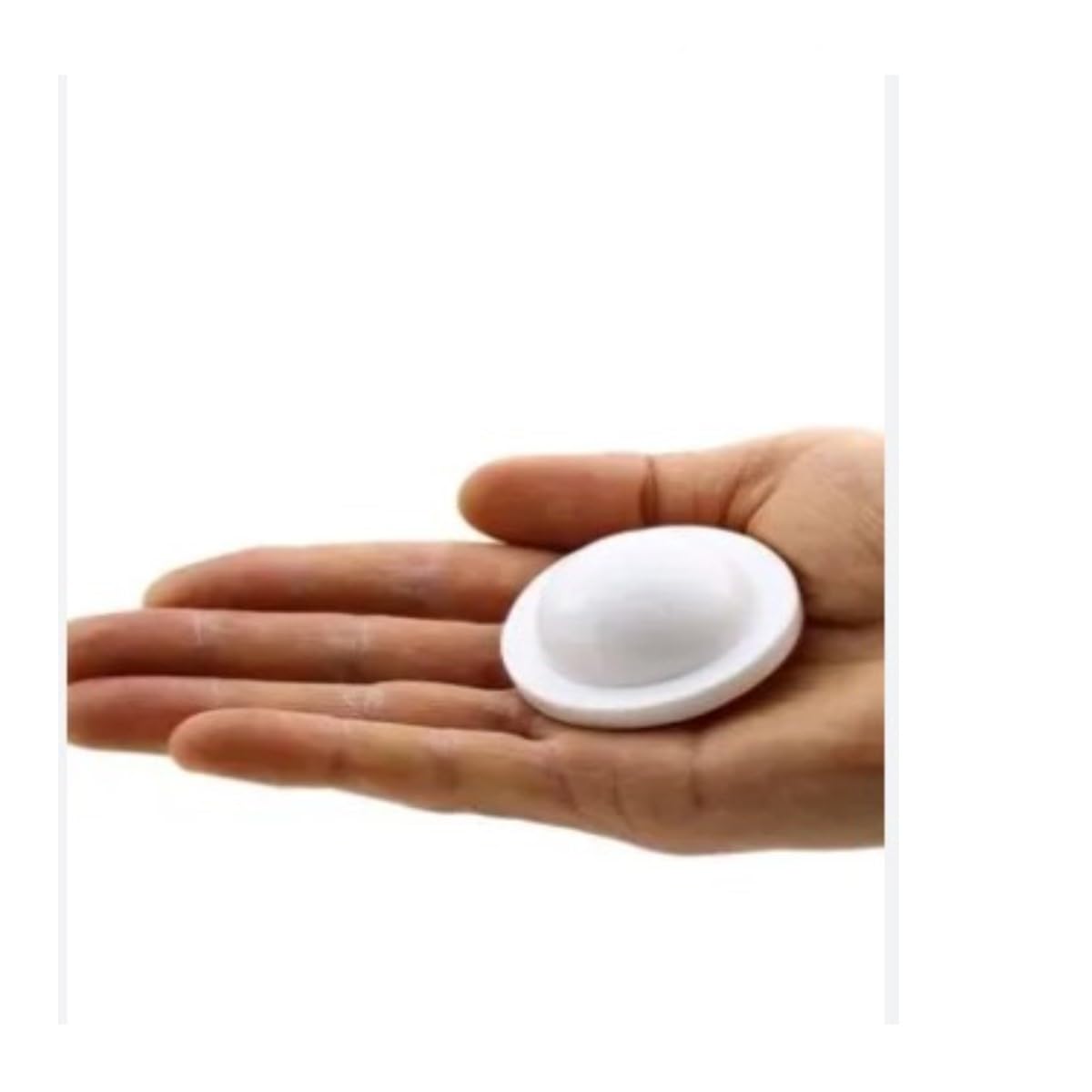 Silikon Kapı Stoperi Tamponu Yapışkanlı Beyaz Kapı Kolu Stopu Sessiz Stop