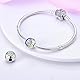 Hapour Clip Spacer Charm für Armband Clip Verschluss Stopper Bead Spacer DIY Fit European Snake Armband Openable 925 Sterling Silber Perlen Schmuck für Frauen