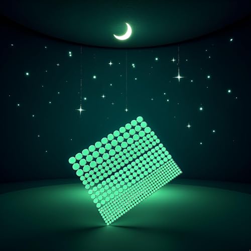 Sticker Verde Luminoso Pegatinas Adhesivas Puntos miniatura 3
