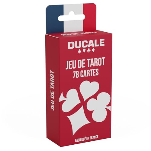 Ducale - Jeu de 78 Cartes à Jouer - Jeu de Tarot - Jeu Traditionnel au Format Classique