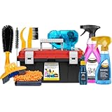 focopot Bike Chain Cleaner Kit with Bicycle Cleaner(25 oz),Degreaser(10 oz),Oil...