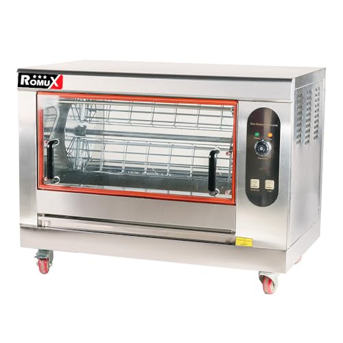 Romux® Rôtissoire électrique horizontale pour 12-16...