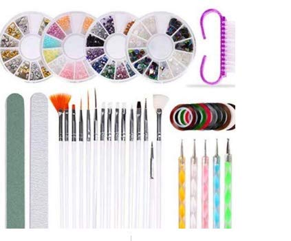 image for Huanchenda UV LED Nail Lamp Light Dryer with Electric Nail Drill and N