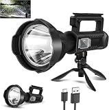 Rechargeable Spotlight 2,000,000L Super Bright Handheld LED Spot Light