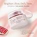 The Face Shop Pomegranate & Collagen Volume Lifting Eye Cream | Ultra-Light Eye Cream for Eye Skin Lifting, Firming & Brightening | Reduce Dark Circles | Deep Hydrating Under Eye Area, 1.69 Fl Oz