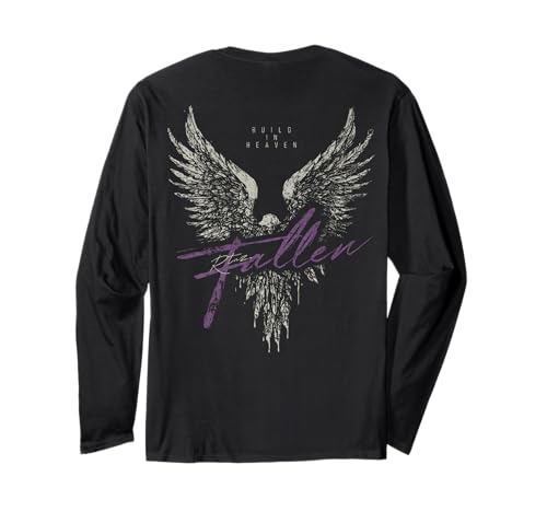 Hip Hop Angel vintage edgy Y2K backprint Streetwear Angelo Maglia