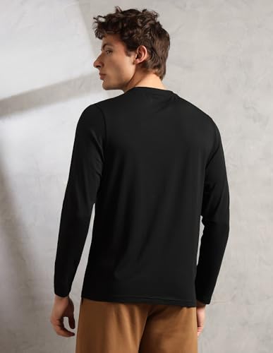 Image of U.S. Polo ASSN. Mens PE006 Supima Cotton Brethable Full Sleeve Lounge T-Shirt