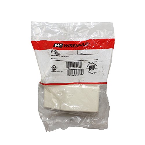 Wiremold Legrand 2310A Entrance End Fitting Raceway 2300 Series 1/2" And 3/4" 1" Trade Size Conduit #TOP13