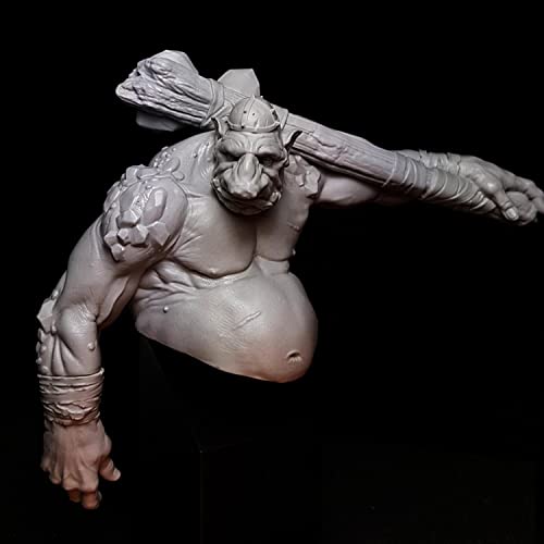 Figura de Resina Sin Pintar y Sin Montar