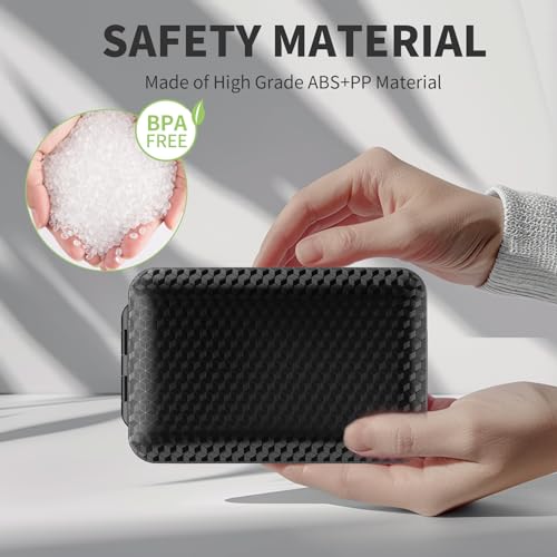 Restree Daily Pill Organizer, 8 Compartments Portable Pill Dispenser, Moisture-Proof Travel Pill Case thumb #5