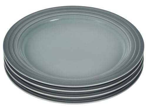Le Creuset Stoneware Set of 4 Salad Plates, 8.5" each, Sea Salt