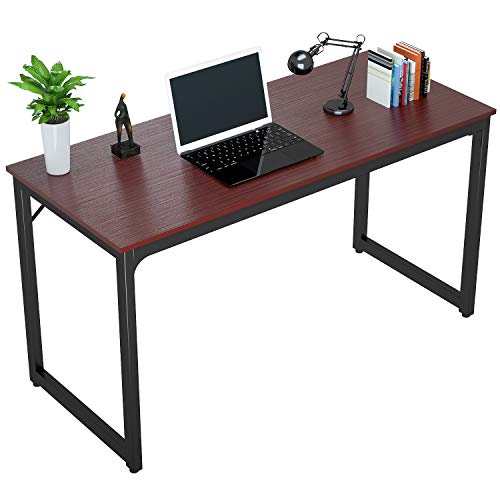 Foxemart Computer Desk 47” Modern Sturdy Office Desk 47 Inch PC Laptop Notebook