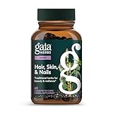 Gaia Herbs Hair, Skin & Nail Support - Supplement to Support Healthy Skin, Hair & Nail Health* - Astaxanthin, Horsetail, Gotu Kola & Burdock - 60 Vegan Liquid Phyto-Capsules (30 Servings)
