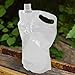 RNXRZANK 2L Water Container Bag Foldable Sturdy Storage Jug for BBQ Camping Hiking