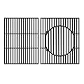 KEESHA BBQ Gourmet System Cooking Grate Replacement for Weber Genesis II 400 and Genesis II LX 400 Series Gas Grills, Cast Iron Grid Grate Perfect for Weber Genesis II S/E-410 440 Series Grills