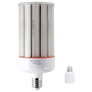 200W Led Corn Light Bulb,E39/E40 Mogul Base,5000k Daylight,110 to 277V,26000lm,CFL HID 750W Metal Halide Replacement For Commercial and Industrial High Bay Lighting Supermarket,High GYM,Warehouse