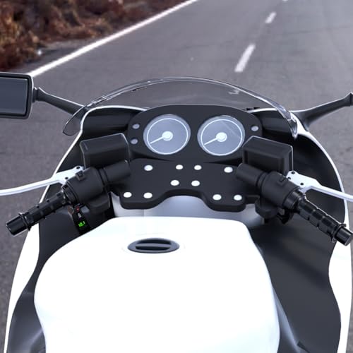 Manillar calefactable moto 12v con puerto USB y control ajustable termostático 4