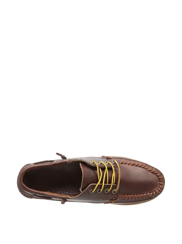 Sebago Men's Shoreham 4-Eye (8.5 M In Brown Oiled Waxy) #TOP4