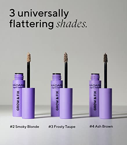 MÁDara - Grow & Fix Tinted Brow Gel Gel Sopracciglia 4.25 Ml Marrone Chiaro Unisex - 7
