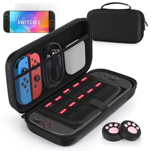 NTMYEVE Switch 2 Carrying Case - Switch 2 Protective Cases Portab...