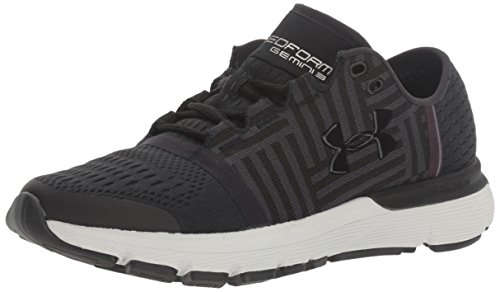 Under Armour Zapatillas de Correr Speedform Gemini 3 para Mujer, Negro 005 Gris Glaciar, 37.5 EU