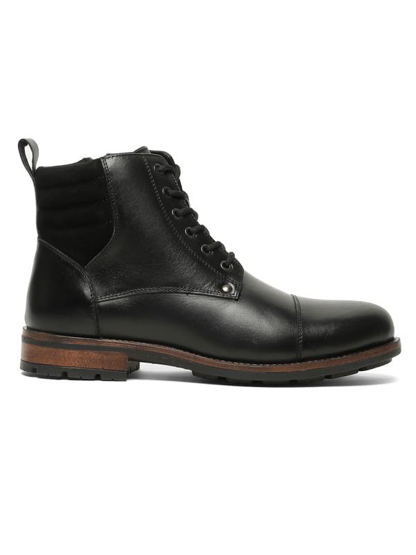 Image of TEAKWOOD LEATHERS LEATHER MEN BOOT