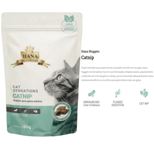 Hana Healthy Life Hana Nuggets Catnip 60G