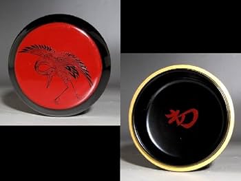 千家十職駒沢利斎　花筏蒔絵炉縁　裏千家十四世淡々斎花押の名品ｔ607 千家十職駒沢利斎花筏蒔絵炉縁裏千家十四世淡々斎花押の名品t607