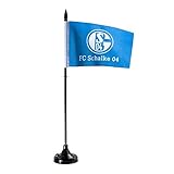schalke fahnenklau FC Schalke 04 Fahne mit Sound-Fahnenmast und Standfuß